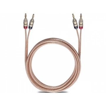 Speaker cable (pereche) 2 x 3 m, conectori tip banana